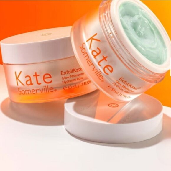 Kate Somerville ExfoliKate Glow Moisturizer – AHA + Enzyme Radiance – 50ml NWT - Picture 3 of 8